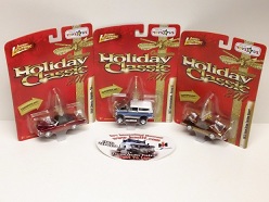 Johnny Lightning 1:64 Scale Diecast Holiday Classics 3 Car Set