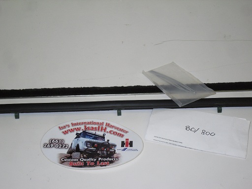 Window Wipe and Felt Kit for 61'-71' Scout 80/800 w/ Roll Up Windows