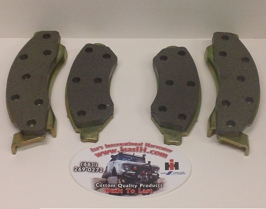 Brake Pads,  Scout II, and Pickup or Travelall 4x4